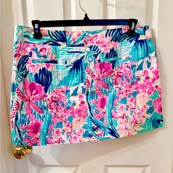 Lilly Pulitzer Nicki Skort Via Flora - 14 - Picture 5 of 11